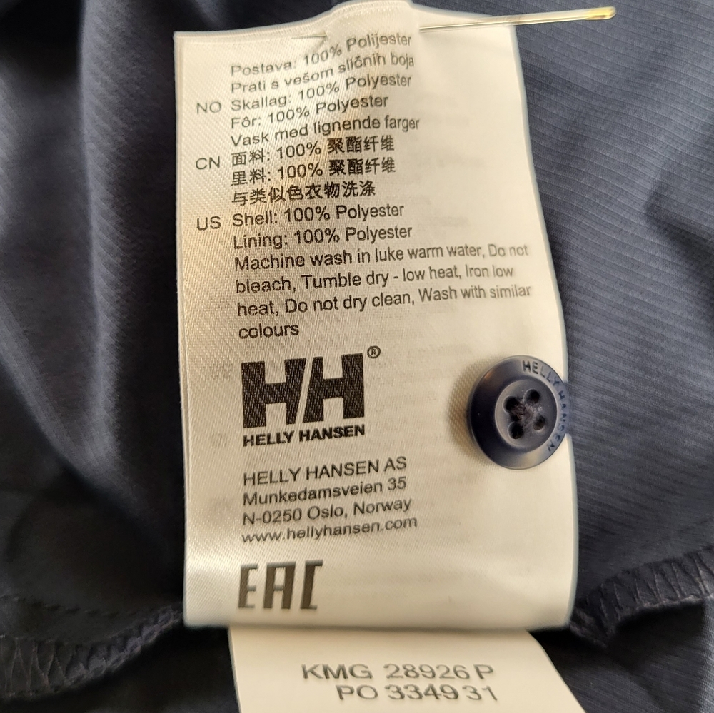 NWT Helly Hansen Kirkwood Resort Fraser Short Sleeve Shirt size XLarge - Picture 13 of 14